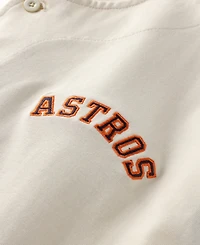Fanatics Men's Cream Houston Astros Big Tall Full-Button Jersey