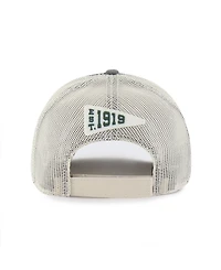 '47 Brand Men's Charcoal Green Bay Packers Egremont Well-Worn Adjustable Trucker Hat