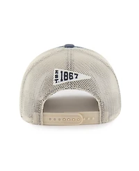 47 Brand Men's and Women's Navy Illinois Fighting Illini Egremont Well-Worn Adjustable Trucker Hat