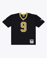 Mitchell Ness Men's Drew Brees Black New Orleans Saints 2009 Legacy Jersey