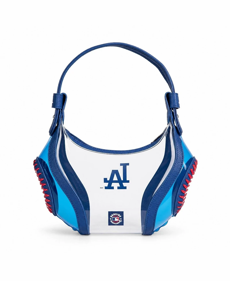 Montana West Los Angeles Dodgers Clear Slouchy Shoulder Bag