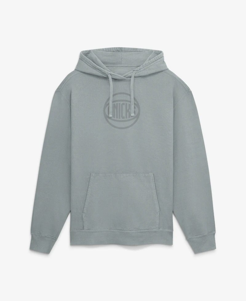 Fanatics Men's Gray New York Knicks Washed Hoodie