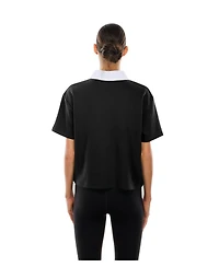 New Era Women's Pittsburgh Steelers Boxy Cropped Polo