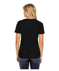 New Era Women's York Mets Dia de los Muertos V-Neck T-Shirt