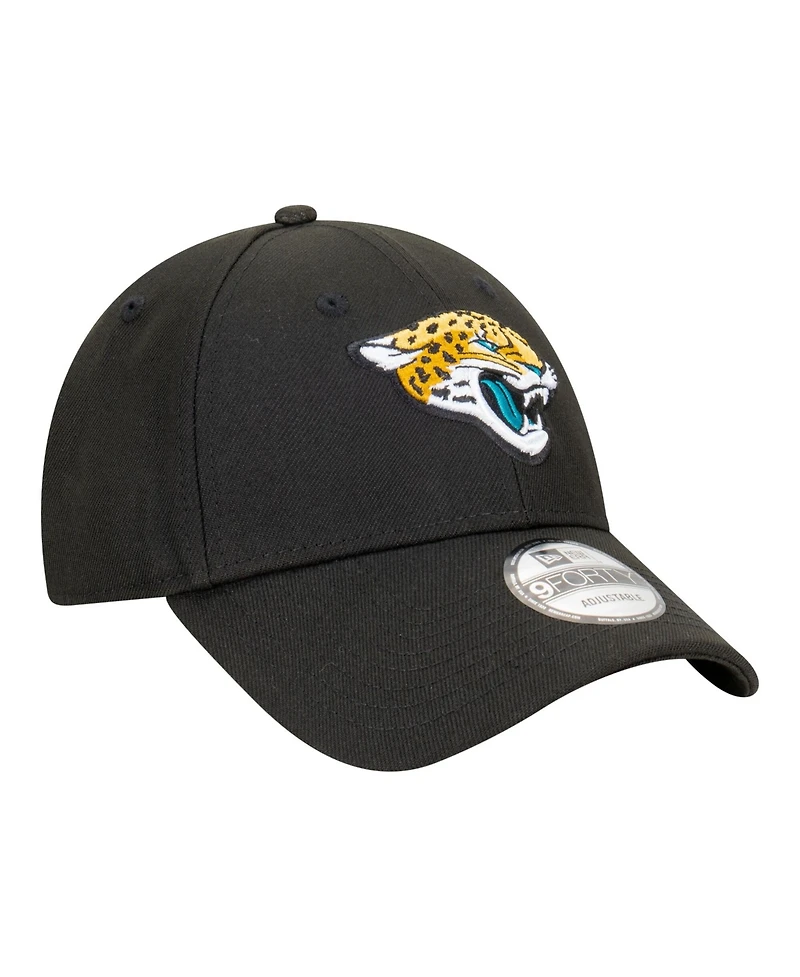New Era Men's Black Jacksonville Jaguars Core Team 9FORTY Adjustable Hat
