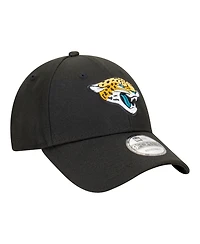 New Era Men's Black Jacksonville Jaguars Core Team 9FORTY Adjustable Hat