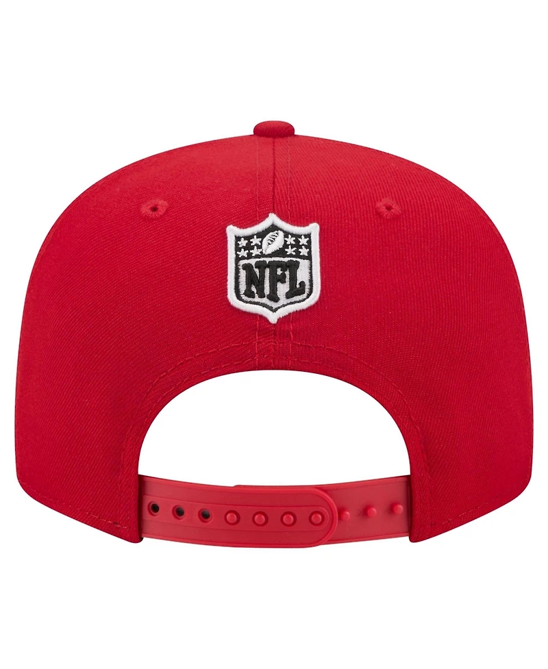 New Era Men's Red Atlanta Falcons 9FIFTY Snapback Hat