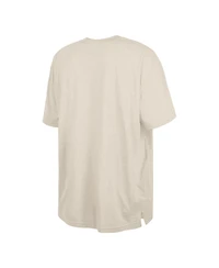 New Era Men's Cream Oakland Raiders Third Down Big Tall Historic T-Shirt