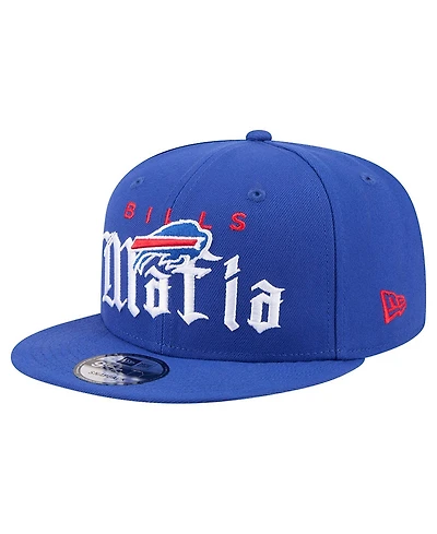 New Era Men's Royal Buffalo Bills Mafia 9FIFTY Snapback Hat