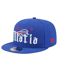 New Era Men's Royal Buffalo Bills Mafia 9FIFTY Snapback Hat