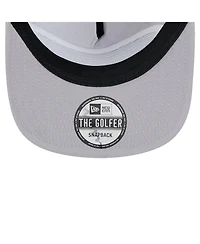 New Era Men's Gray Oakland Athletics Corduroy Golfer Snapback Hat