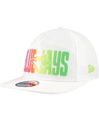 New Era Men's White Toronto Blue Jays Spring Spectrum Golfer Snapback Hat