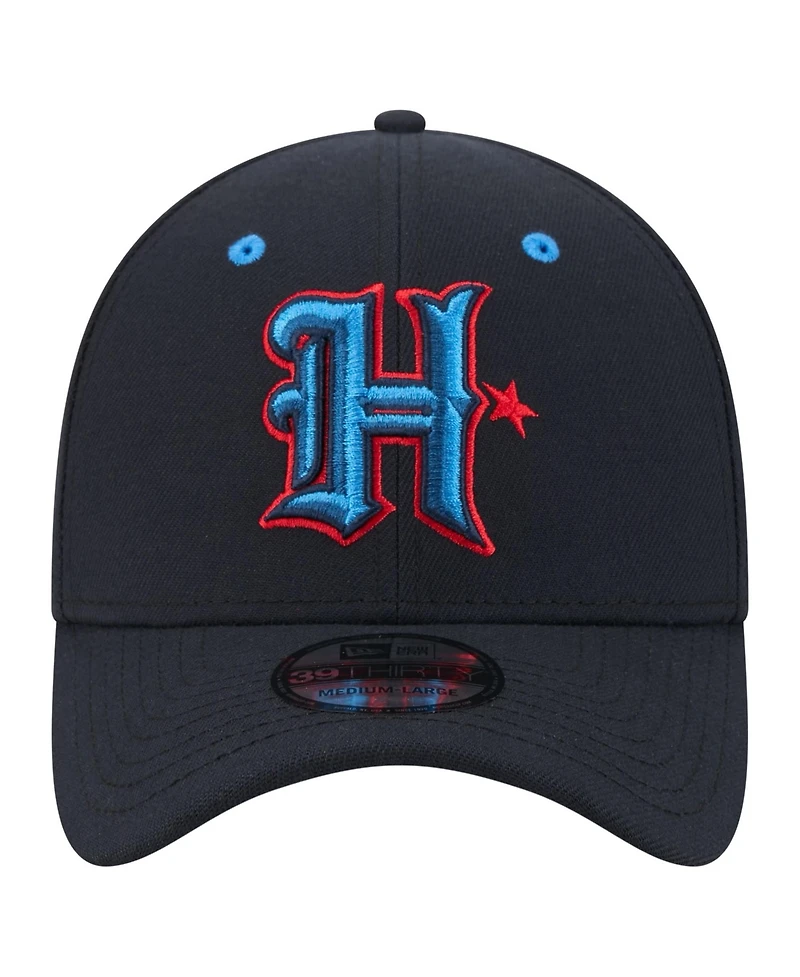 New Era Men's Navy Houston Texans Core Team 39THIRTY Flex Hat