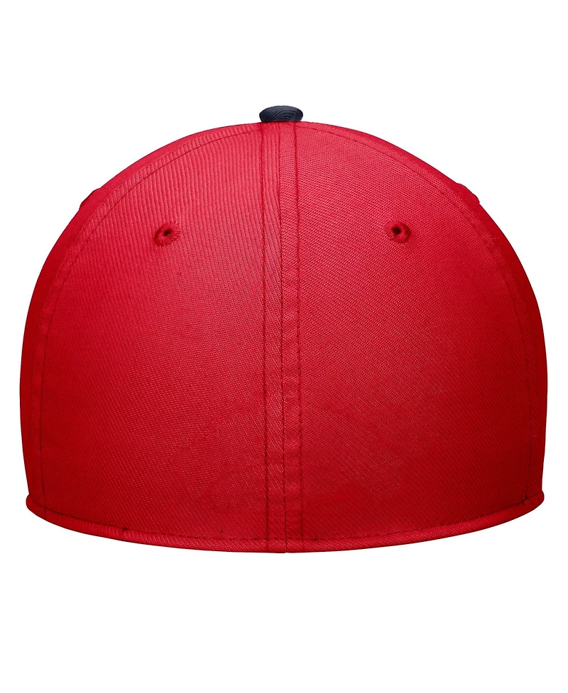 Nike Men's Red Team Usa Rise Dri-fit Flex Hat