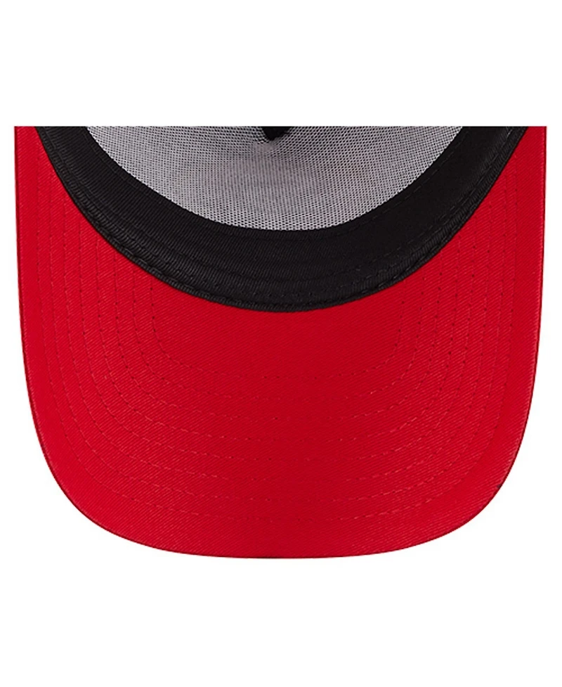 New Era Preschool Scarlet San Francisco 49ers Main A-Frame 9FORTY Adjustable Hat