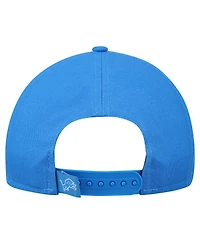 New Era Women's Blue Detroit Lions Metallic 9FORTY M-Crown A-Frame Adjustable Hat