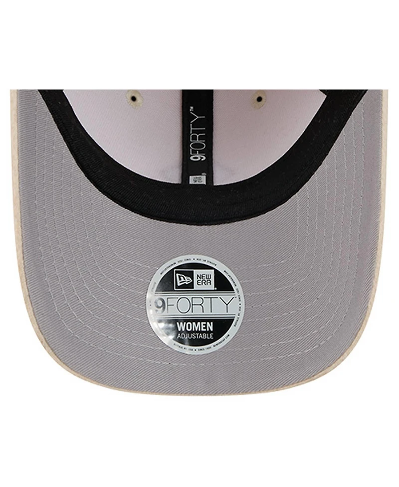 New Era Women's Cream Dallas Cowboys Comfy 9FORTY Adjustable Hat