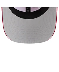 New Era Men's White/Red Los Angeles Angels Established Patch 9SEVENTY Adjustable Hat
