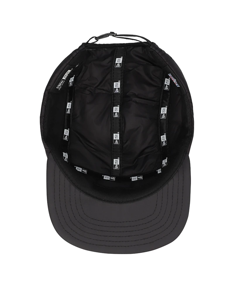 New Era Men's Black Minnesota Vikings Quilted Camper Adjustable Hat