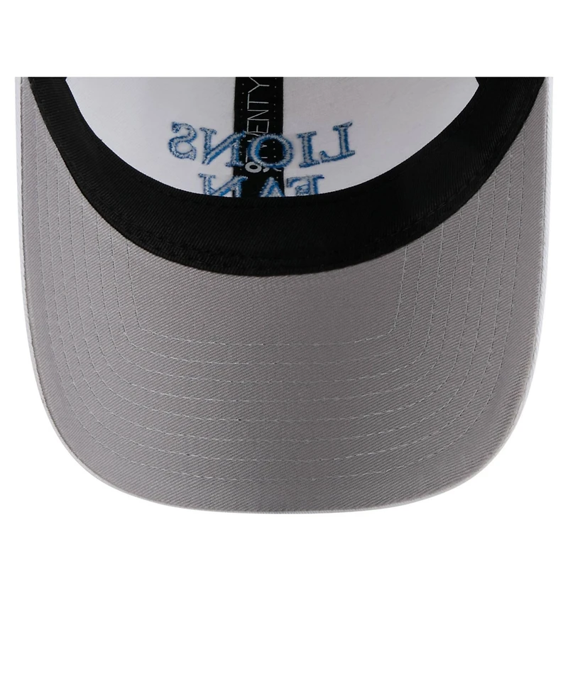 New Era Women's White Detroit Lions Team Fan 9TWENTY Adjustable Hat