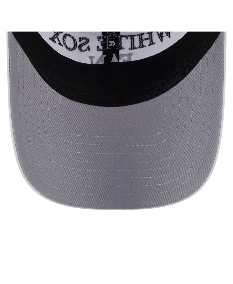 New Era Women's White Chicago White Sox Team Fan 9TWENTY Adjustable Hat