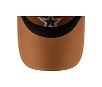 New Era Men's Brown Dallas Cowboys Stamp 9TWENTY Adjustable Hat