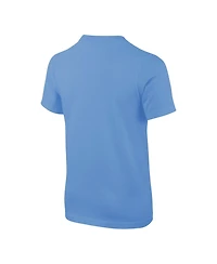 Nike Big Boys and Girls Carolina Blue North Carolina Tar Heels Logo T-Shirt