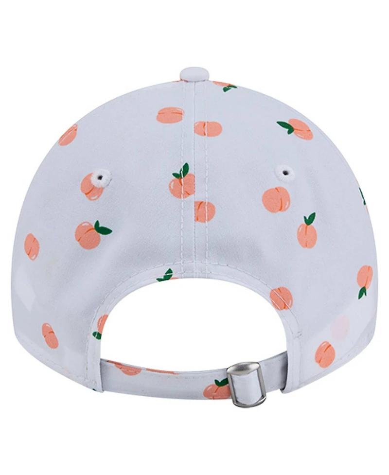 New Era Women's White San Francisco 49ers Fruit Pattern 9TWENTY Adjustable Hat