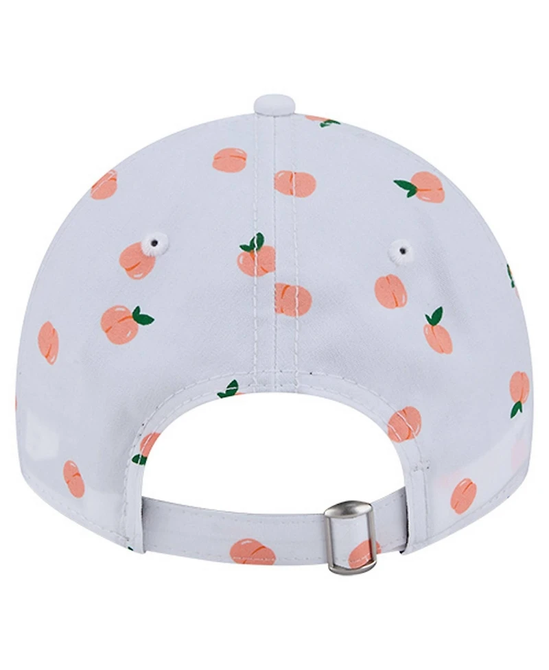 New Era Women's White Las Vegas Raiders Fruit Pattern 9TWENTY Adjustable Hat