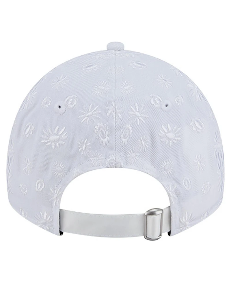 New Era Women's White Kansas City Chiefs Floral 9TWENTY Adjustable Hat