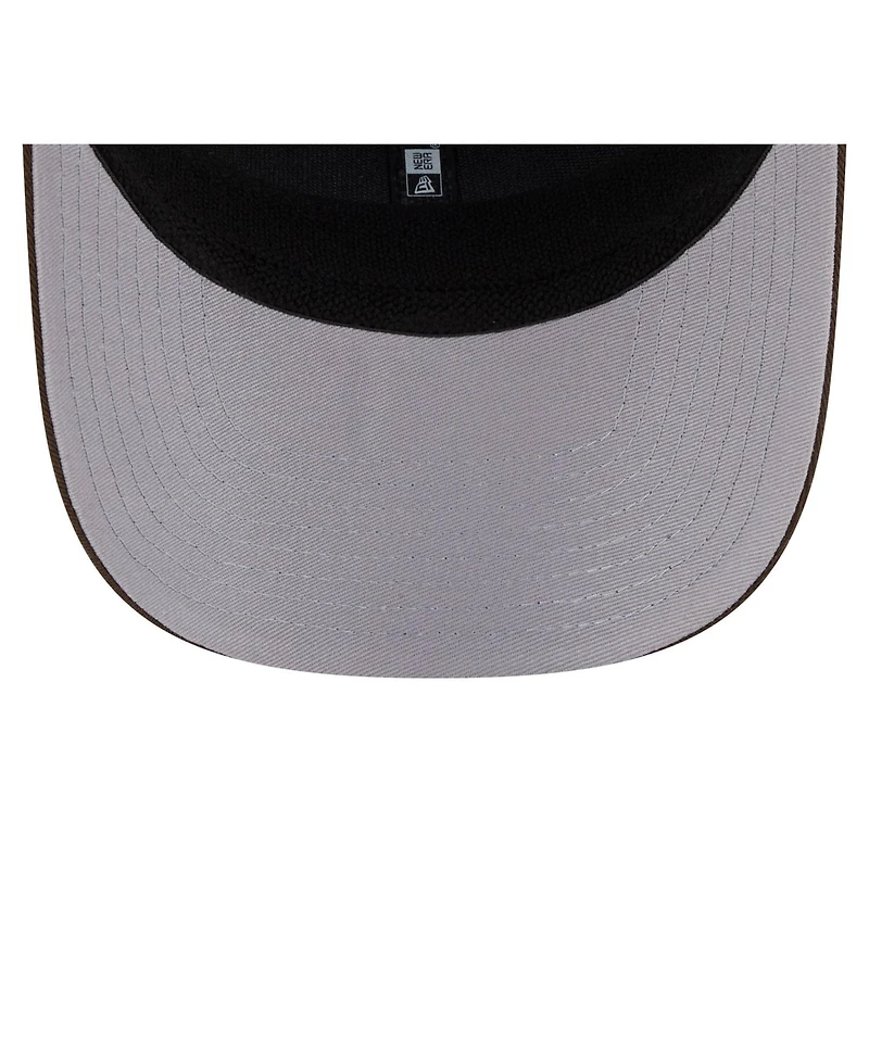 New Era Men's Brown San Diego Padres Throwback Contest 9SEVENTY Adjustable Trucker Hat