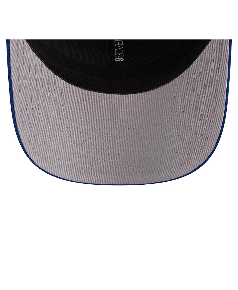 New Era Men's Royal New York Mets Contest 9SEVENTY Adjustable Trucker Hat