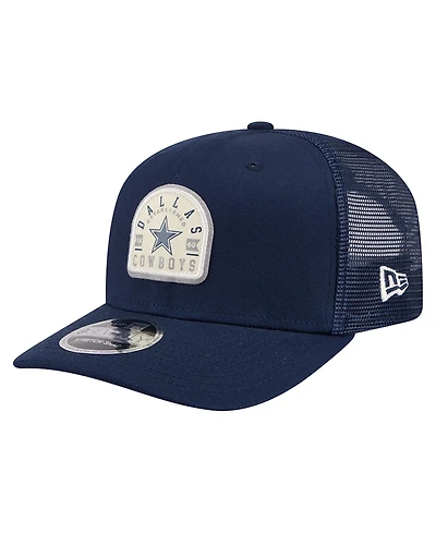 New Era Men's Navy Dallas Cowboys Contest 9SEVENTY Adjustable Trucker Hat