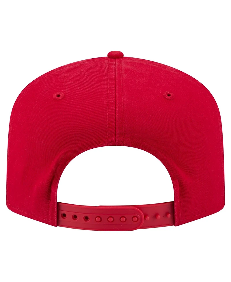 New Era Men's Red St. Louis Cardinals Stacked 19TWENTY Adjustable Hat