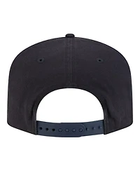 New Era Men's Navy Atlanta Braves Stacked 19TWENTY Adjustable Hat