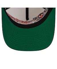 New Era Men's Cream/Navy Detroit Tigers Classic A-Frame 9FIFTY Snapback Hat