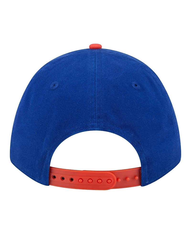 New Era Men's Royal/Orange New York Mets Team Loyal 9FORTY M-Crown Adjustable Hat