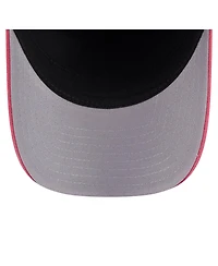 New Era Men's Royal/Red Atlanta Braves Felt M-Crown 9FORTY Adjustable Hat