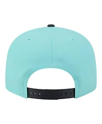 New Era Men's Turquoise/Charcoal Houston Astros Two-Tone Color Pack 9FIFTY Snapback Hat