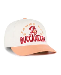 47 Brand Men's Natural Tampa Bay Buccaneers Throwback Arcitext Hitch Adjustable Hat