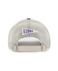 '47 Brand Men's Charcoal Minnesota Vikings Egremont Well-Worn Adjustable Trucker Hat