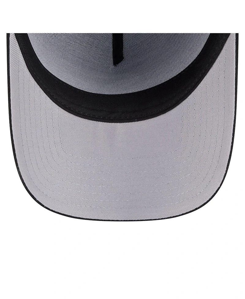 New Era Men's Black Chicago White Sox A-Frame 59FORTY Fitted Hat