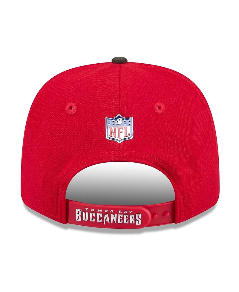 New Era Men's Red/Pewter Tampa Bay Buccaneers 2026 Nfl Draft 9SEVENTY Adjustable Hat