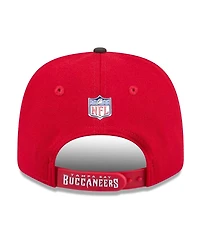 New Era Men's Red/Pewter Tampa Bay Buccaneers 2026 Nfl Draft 9SEVENTY Adjustable Hat