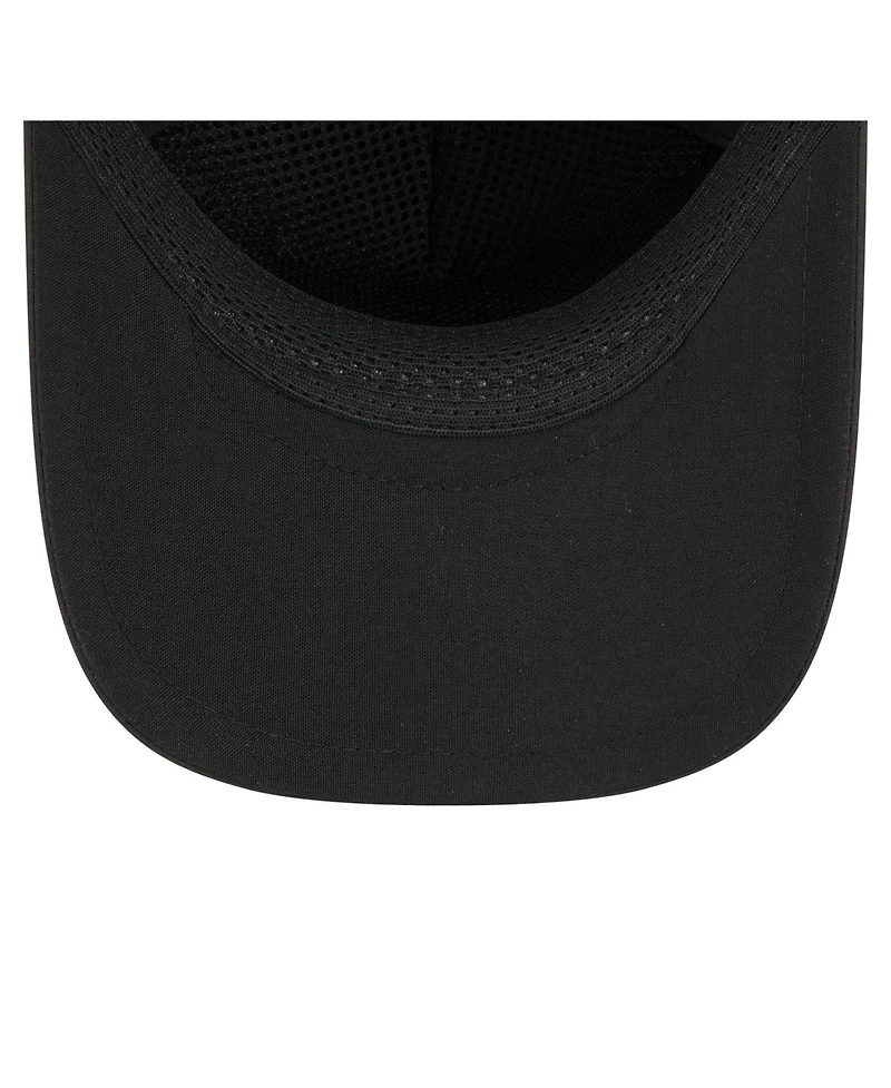 New Era Men's Black Atlanta Braves Injection Apex 9FORTY Adjustable Hat