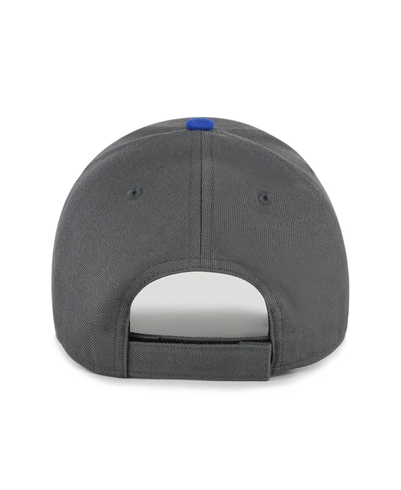 '47 Brand Men's Charcoal Buffalo Bills Split Block Mvp Adjustable Hat