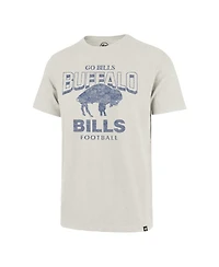 47 Brand Men's Natural Buffalo Bills Head On Scrum T-Shirt