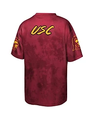Outerstuff Big Boys and Girls Cardinal Usc Trojans Off-Side Sublimated T-Shirt