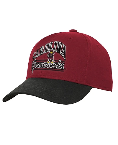 Outerstuff Big Boys and Girls Garnet/Black South Carolina Gamecocks Dad Unstructured Adjustable Hat