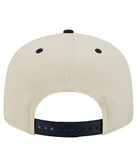 New Era Men's Cream Boston Red Sox Oversized Slogan 9FIFTY Snapback Hat